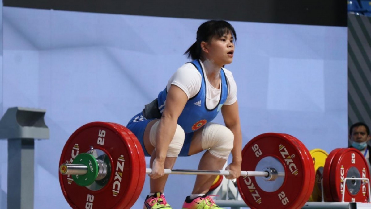 Kazakhstan’s Chinshanlo named best athlete at Asian Weightlifting Championships