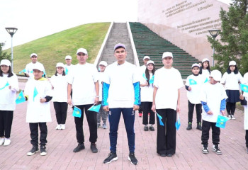 Челлендж ко Дню Республики запустили спортсмены Астаны