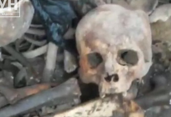 На месте снесенных домов в центре Уральска обнаружено массовое захоронение