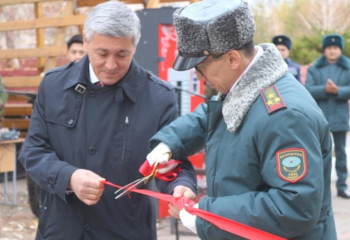 Қарағандыда Құтқарушылар аллеясы ашылды