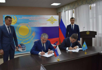 Вопросы приграничного сотрудничества обсудили полицейские Казахстана и России