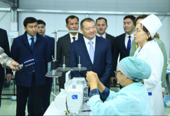 Новый цех по выпуску медизделий и СИЗ запущен в Шымкенте