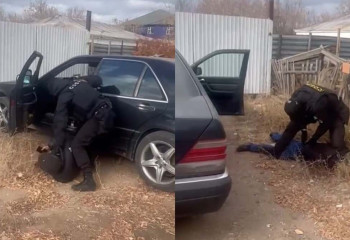 Открывшего стрельбу на трассе астанчанина задержали полицейские Акмолинской области