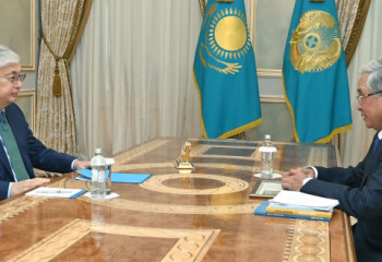 Президент принял Жабала Ергалиева