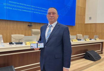 Үміткер Нұрлан Әуесбаевтың сайлауалды штабы ашылды