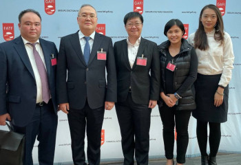 Подразделения финразведки Казахстана встретились с коллегами из Турции, Австрии и Гонконга