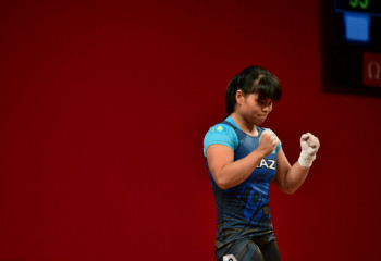 Kazakhstani weightlifter Zulfiya Chinshanlo becomes champion of Asia