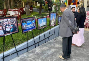 Африка одағының астанасында Қазақстан туралы фотокөрменің тұсаукесері өтті