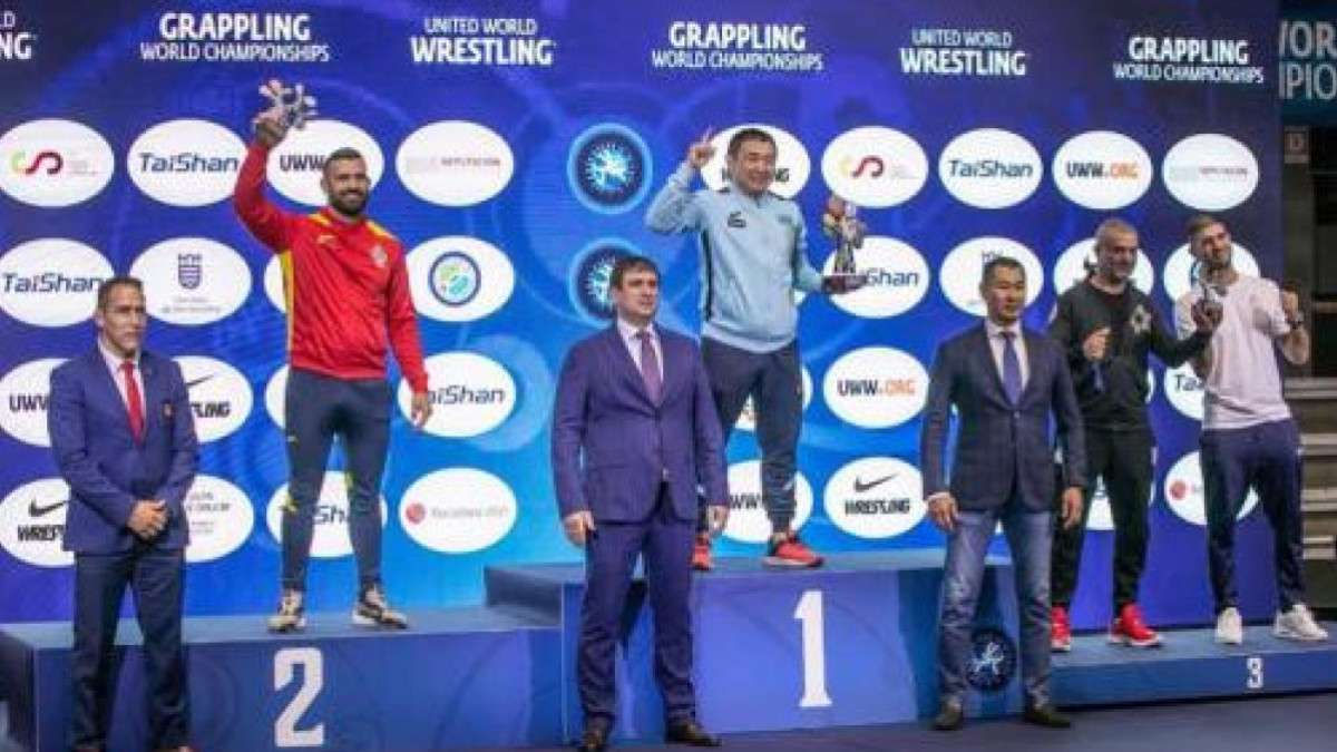 Youth team of Kazakhstan wins gold at World Grappling Championships