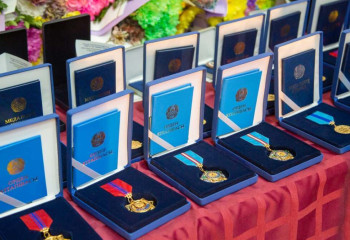 В МВД РК наградили отличившихся сотрудников