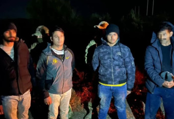 Шекарадан заңсыз өтпек болған төрт шетелдік ұсталды