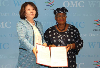 Генеральному директору ВТО вручены верительные грамоты Казахстана