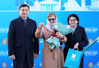 В День Республики очередникам столицы вручили ключи от квартир