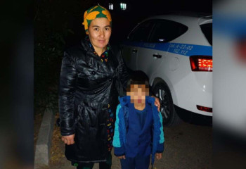 Түркістан полицейлері жоғалған 8 жастағы баланы тапты