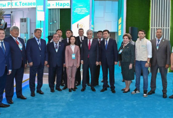 Токаев ознакомился с работой Центра агитации