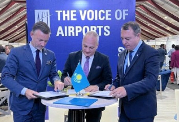 Авиационная администрация Казахстана подписала меморандум с Международным советом аэропортов
