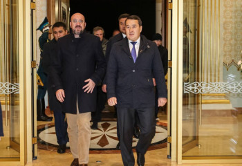 Шарль Мишель Қазақстанға ресми сапармен келді