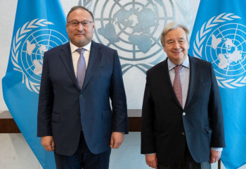 Permanent representative of Kazakhstan to UN presented his credentials to UN Secretary-General