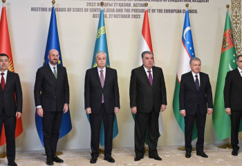 Астанада Орталық Азия мемлекеттері басшылары мен Еуропалық Кеңес Президентінің кездесуі өтіп жатыр