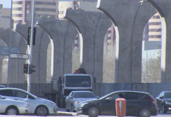 Балки для ЛРТ в Астане закончат монтировать до конца года