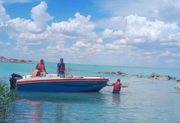 Балқаш көлінде балықшы құтқарылды