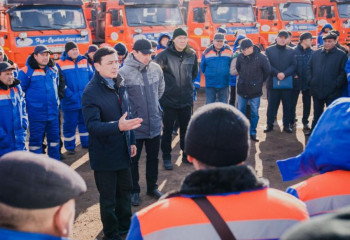 Елорда әкімі коммуналдық қызметкерлердің қыс мезгіліне дайындығын тексерді