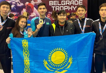 Қазақстандық таеквондошылар Сербияда бес медаль жеңіп алды