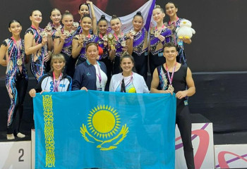 Казахстанские гимнасты с триумфом выступили на чемпионате Азии