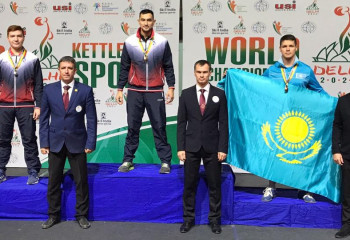 Бронзу завоевал карагандинский пожарный на Чемпионате Мира