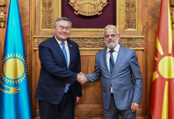Глава МИД Казахстана впервые совершил визит в Македонию