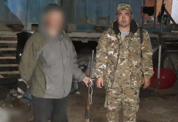 Түркістан облысында қойшы заңсыз аң аулаған