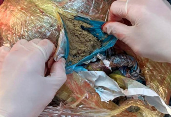 Астанаға есірткі тасымалдаушыдан 32 келі гашиш алынды