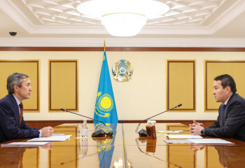 Creating conditions for business development in Kazakhstan discussed by Alikhan Smailov and Atameken