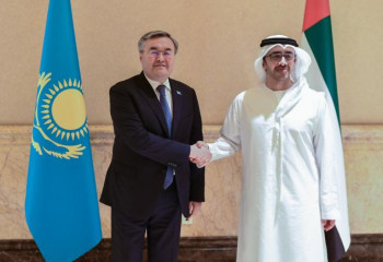 Kazakh FM pays official visit to UAE