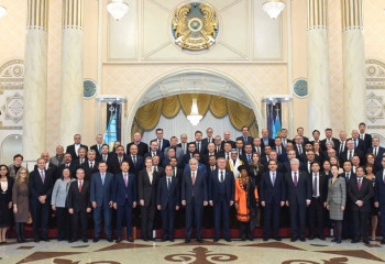 Президент шетелдік дипломатиялық миссиялардың басшыларымен кездесті