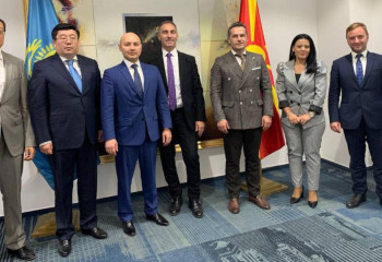 Министр нацэкономики провел ряд двусторонних встреч в Северной Македонии