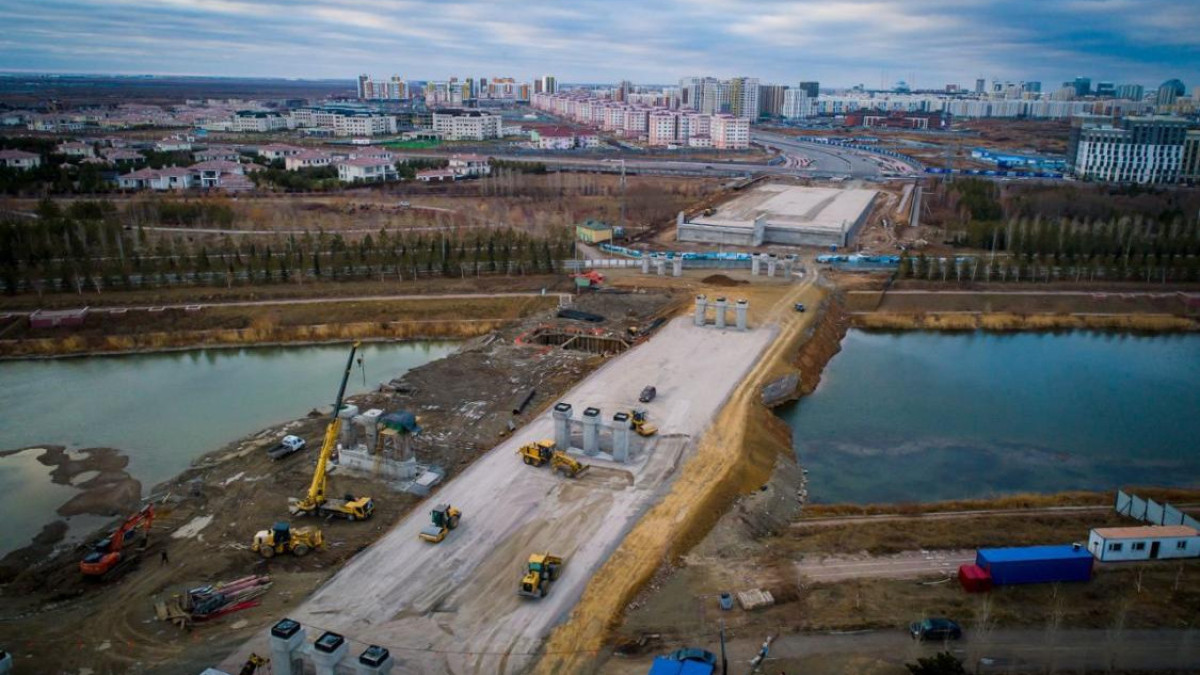 Астана қаласында 2023 жылы тағы бір  көпір ашылады