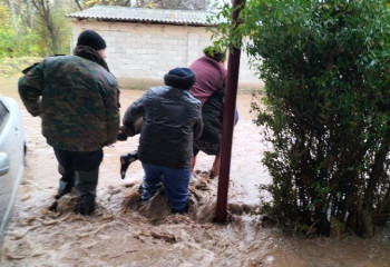 Түркістан облысында аулаларды су басты