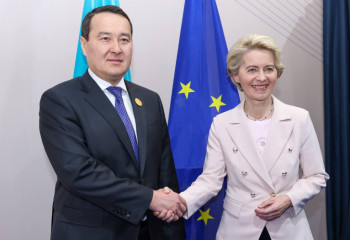 Алихан Смаилов и Урсула фон дер Ляйен подписали меморандум по зеленому водороду