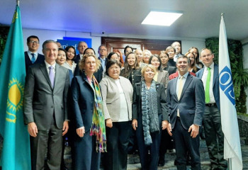 Commissioner for Human Rights in Kazakhstan  meets with OSCE ambassadors