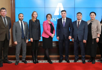 Глава Антикора встретился с Послом Великобритании в Казахстане