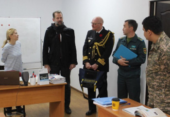 Алматыдағы Бітімгерлік дайындық орталығына Канада дипломаттары келді