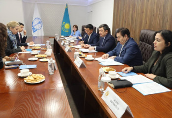 Дархан Қыдырәлі БҰҰ-ның Қазақстандағы Тұрақты үйлестірушісімен кездесті