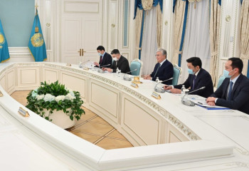 Президент Shell компаниясының басшылығымен кездесті