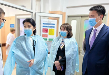 Ажар Ғиният ШҚО-дағы аудандық аурухананың жұмысын тексерді