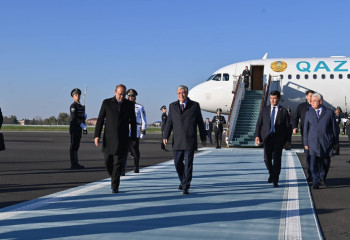 Президент жұмыс сапарымен Самарқанд қаласына келді