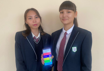 SOS-приложение разработали павлодарские старшеклассницы