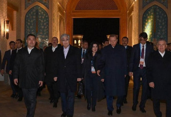 Tokayev attends concert in Eternal City complex in Samarkand
