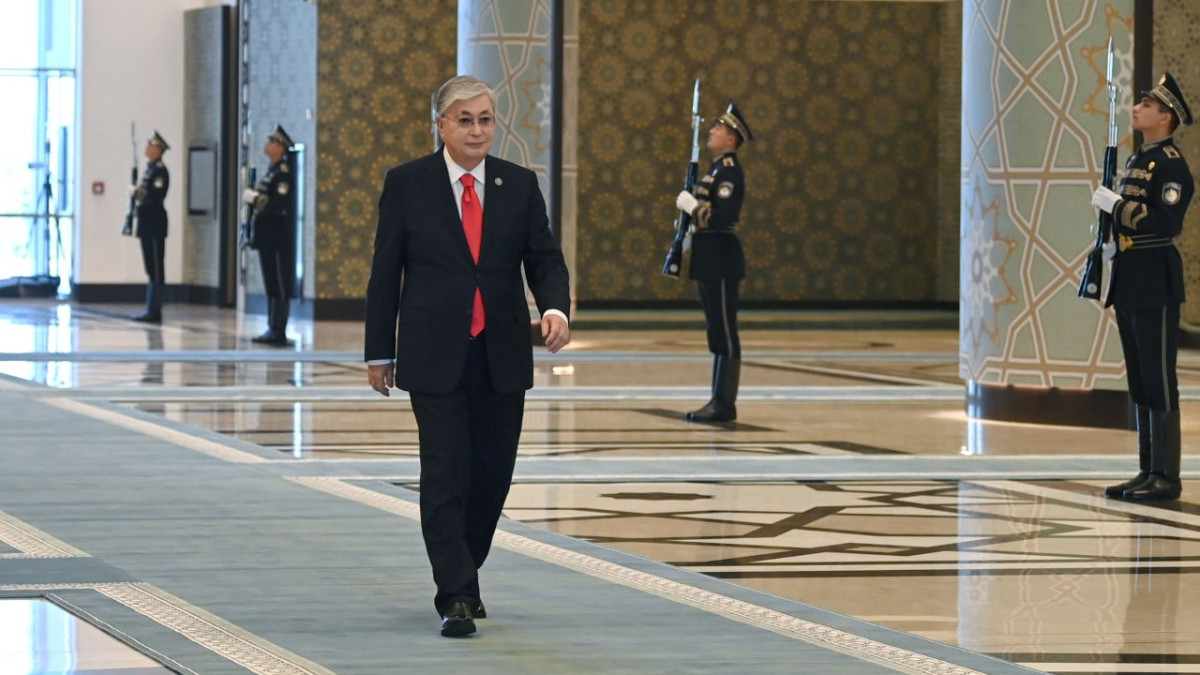 Токаев выступил на саммите Организации тюркских государств