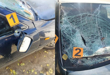 Жетісу облысында жүргізуші екі адамды қағып, қашып кетті